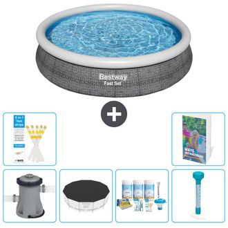 Bestway Piscina Bestway Fast Set Redonda - 366x76 Cm - 7-piezas S226