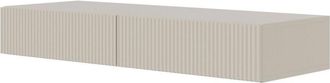 Selsey Veldio - Consolle sospeso con 2 cassetti - 110 cm - Beige grigio - Selsey