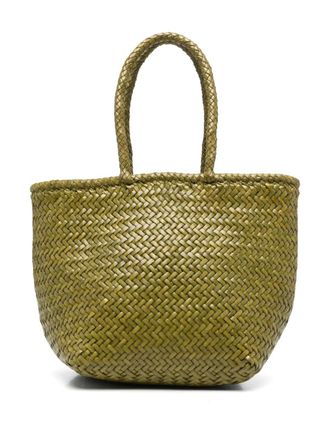 Dragon Diffusion small Grace tote bag - women - Calf Leather - One Size - Green