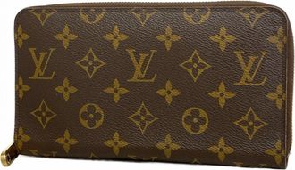 Louis Vuitton Brown Long Wallet (Bi-Fold) (Pre-Owned)