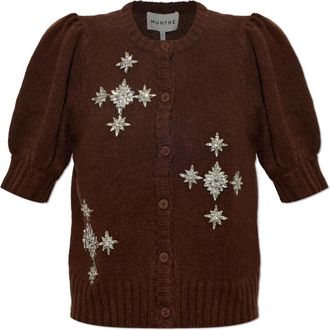 Munthe Mujer, Jerseys, Marr&oacute;n, Talla: 2XL