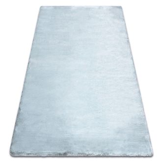 RugsX RugsX Teddy New Rug in Silver | Size: 200 cm x 290 cm