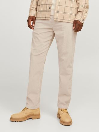 Jack & Jones Jogginghose JACK & JONES JPSTKANE CORDUROY JOGGER SN, Herren, Gr. XXL, N-Gr, gelb (moonbeam), Web, Obermaterial: 100% Baumwolle, unifarben, relaxed fi