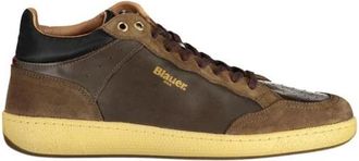 Blauer Bruine Su&egrave;de Sneakers - Heren - Sneakers - Bruin - 40 EU - Su&egrave;de - Schoenen