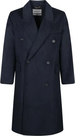 Amaranto Cappotto doppiopetto - - Coats - Uomo - Blu - M
