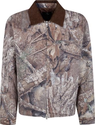 Represent Real Tree Camo Trucker Jacket