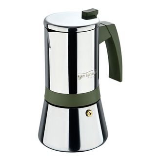 San Ignacio Cafetera De Acero Inoxidable, Experto, 9 Tazas, &Oslash;12,5 X 22,5 Cm