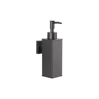 OEM Dispensador De Jab&oacute;n Mural De Acero Inoxidable 304 - Negro Mate - Para Uso Diario