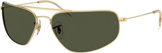 Ray-Ban RB3780 001/31 Mens Sunglasses Gold Size 63