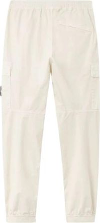 Stone Island Stone Broeken E26 - Heren - Straight fit broeken - Wit - W34 - Katoen - Broeken