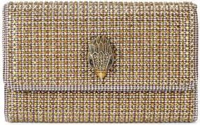 Kurt Geiger telefoontasje Kensington met studs en pied-de-poule print zwart/wit