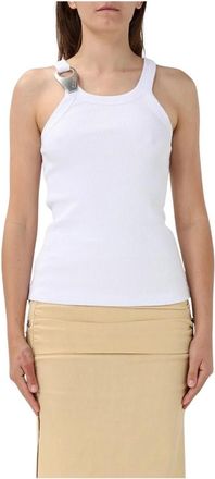 Pinko Mujer, Camisetas, Blanco, Talla: M