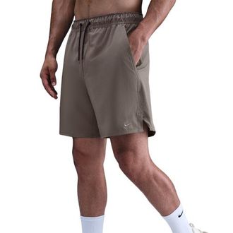 Nike Mens Dri-FIT Unlimited Woven 7 Inch Shorts - Cave Stone/Cave Stone/Black Size 3XL