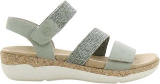 Remonte Groene Damesschoenen Stijlvol Model - Dames - Sleehakken - Groen - 40 EU - Schoenen
