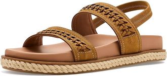 Gentle Souls Nico Womens Sandals Wood Nubuck : 8.5 M, Leather