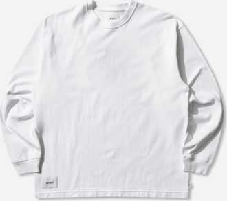 Wtaps Men s SIGN-YD Longsleeve T-Shirt White