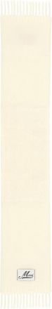 Marni White Solid Scarf