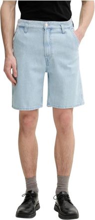 Marc O'Polo Heren, Korte broeken, Blauw, Maat: W34 Denim