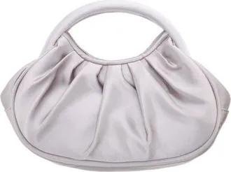 Nina Bren Top Handle Bag in Silver at Nordstrom