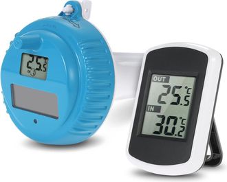 OEM Term&oacute;metro Digital, Pantalla Lcd, Rango De -40 &deg;c A 60 &deg;c, Alcance De 50 M, Para Piscinas, Estanques Y Spas