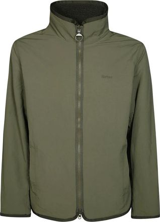 Barbour Omkeerbare Fleece Teddy Jas - Heren - Zomerjassen - Groen - M - Jassen