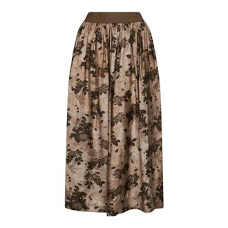 Uma Wang UMA Wang, Dames, Rokken, Veelkleurig, Maat: M Viscose