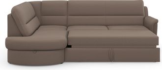 Sit&more Ecksofa »Panini L-Form« wahlweise mit Bettfunktion und Bettkasten