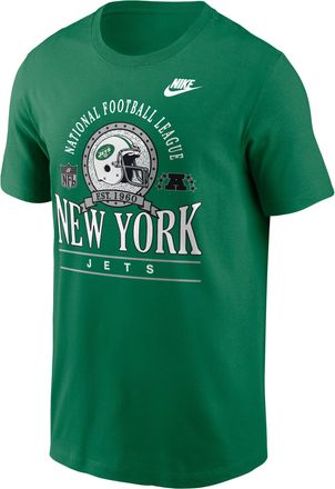 Nike New York Jets Rewind Essential Nike Mens NFL T-Shirt in Green | N19930R8ZV-R8L