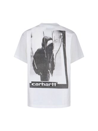 Carhartt Work in Progress Mens T-Shirts And Polos White Organic Cotton