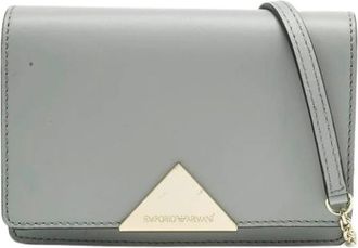 Armani Pre-owned Cross Body Bags, female, Gray, Size: ONE SIZE Pre-owned Astrid Bag