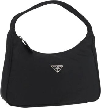 Prada Pre-owned Shoulder Bags, female, Black, Size: ONE SIZE Pre-owned Vintage Hand Bag