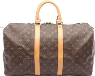 Louis Vuitton Borsa tote Keepall 45 1997 - Marrone