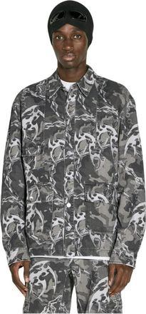 Han Kjobenhavn Shirts - Heren - Zomerjassen - Grijs - XL - Katoen - Jassen