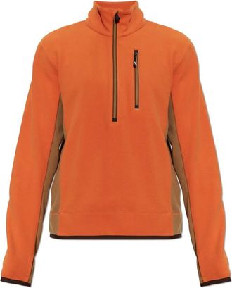 Moncler Felpa Performance & Style - - Sweatshirts & Hoodies - Uomo - Arancione - L