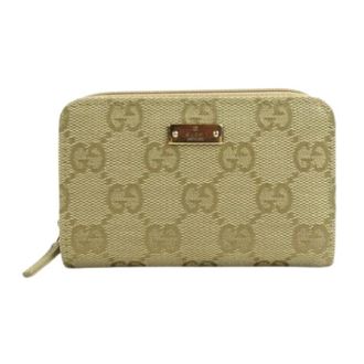Gucci Pre-owned Card Case - unisex - Vintage Accessoires - Beige - ONE Size - Vintage