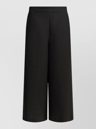 Chlo&eacute; wool tailored wide leg shorts buttoned