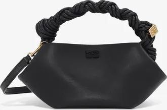 Ganni Black Mini Bou Bag in