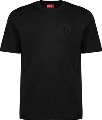 Diesel T-Norm T-shirt - Heren - T-shirts - Zwart - L - Katoen - Tops