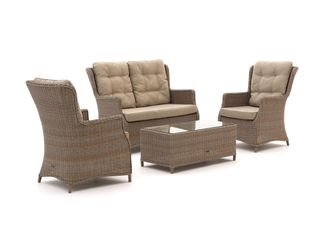 Intenso Furniture Intenso Milano stoel-bank loungeset 4-zits 4-delig