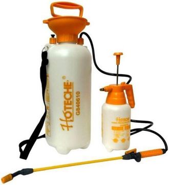 Trade Shop Trade Shop - Bomba Pulverizadora A Presi&oacute;n 8 Litros + Pulverizador Manual 1 Litro