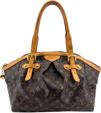 Louis Vuitton Palermo Monogram Canvas Brown Canvas Handbag (Pre-Owned)