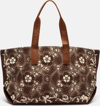 Alemais Al&eacute;mais Borsa in canvas con stampa floreale