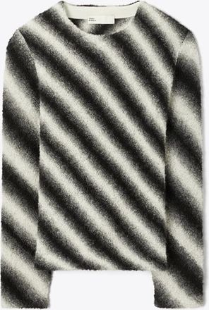 Tory Burch Womens Striped Wool Sweater, size XS