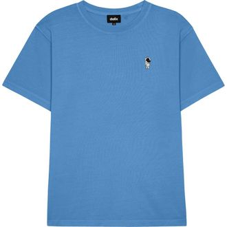 Dalix Mens Astronaut Midweight Garment Dye Tee in Blue at Nordstrom, Size Xxx-Large