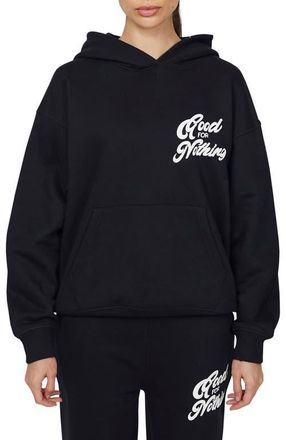 Good For Nothing Funk Relaxed Hoodie in Black at Nordstrom, Size X-Large Uk