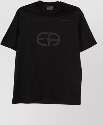 Emporio Armani logo cotton t-shirt