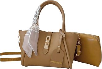 Generic Womens Handbag Fashion High-end Commuter Crossbody Bag(khaki,A)