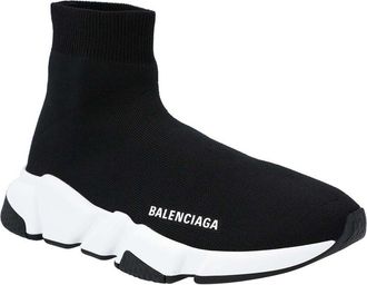 Balenciaga Womens Polyester Speed Recycled Knit Sneaker (Authentic Pre-Loved)