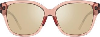 Revo Perry 55mm Polarized Cat Eye Sunglasses in Crystal Mauve at Nordstrom Rack