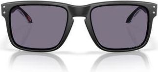 Oakley Holbrook Fathom Collection 57mm Prizm Polarized Square Sunglasses in Shiny Black at Nordstrom Rack